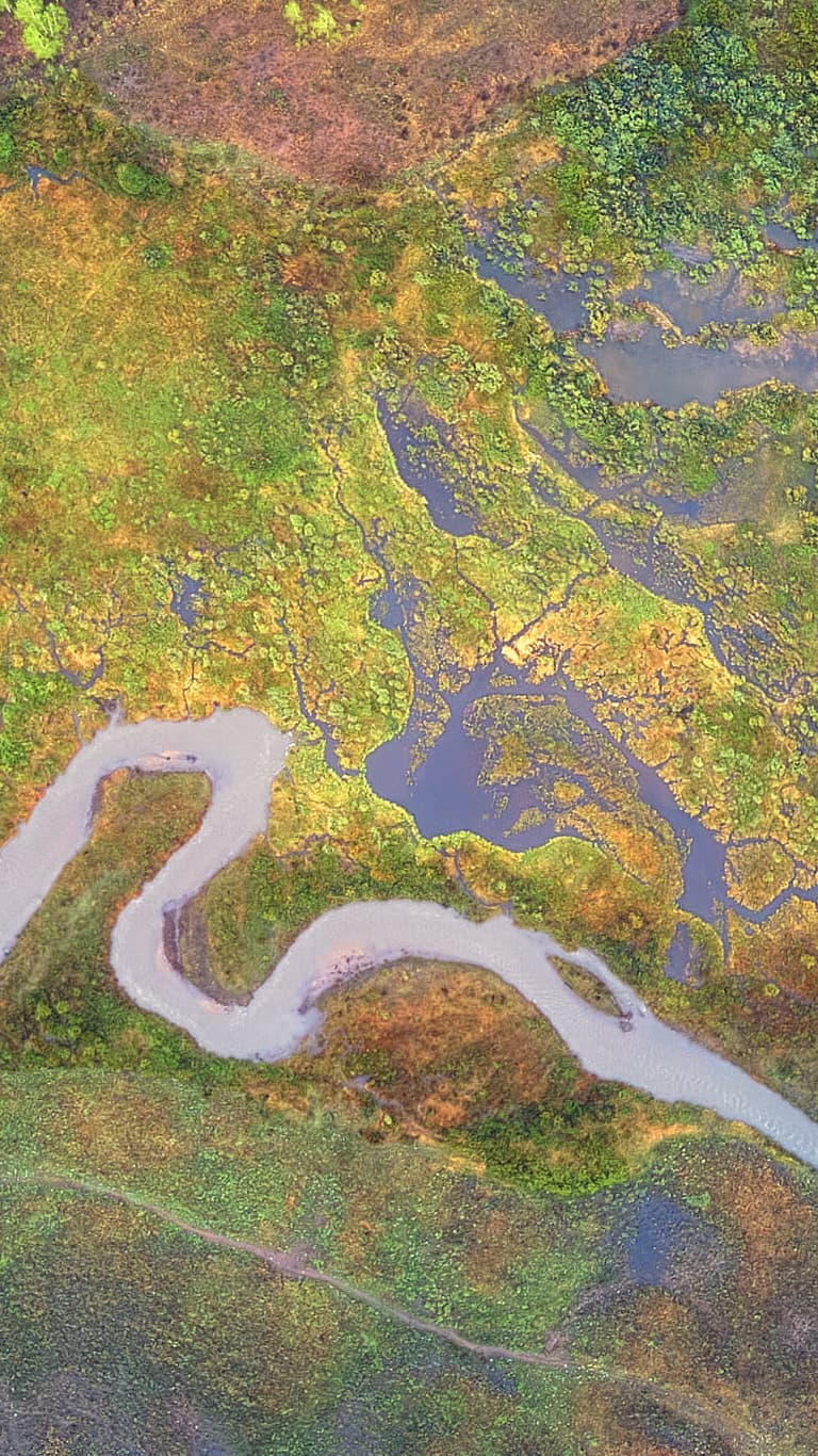 Green Valley Background